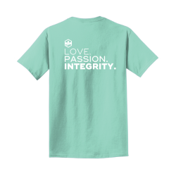 Beach Washed Garment-Dyed T-shirt (Cool Mint)